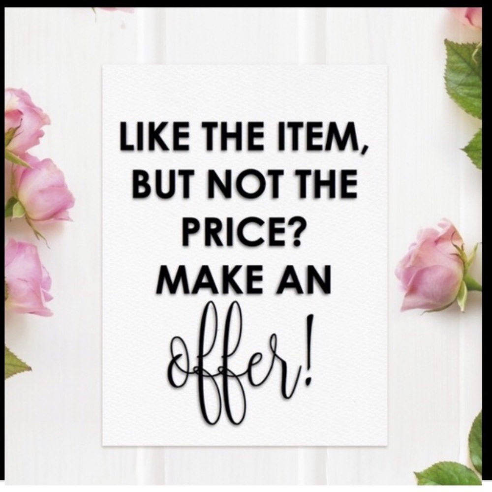 🌸 Offers are always welcome! 🌸